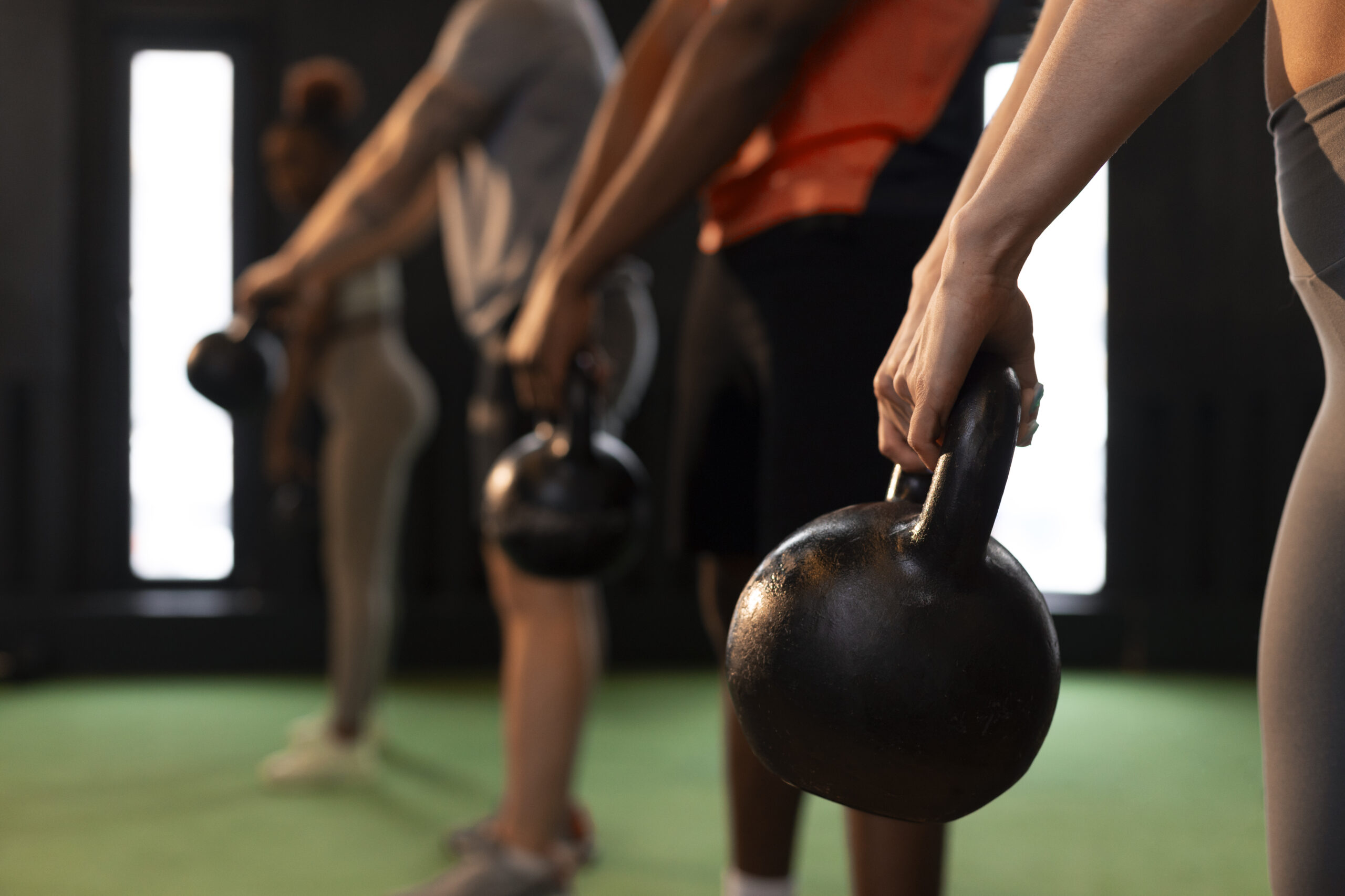 Weightlifting with Kettlebells