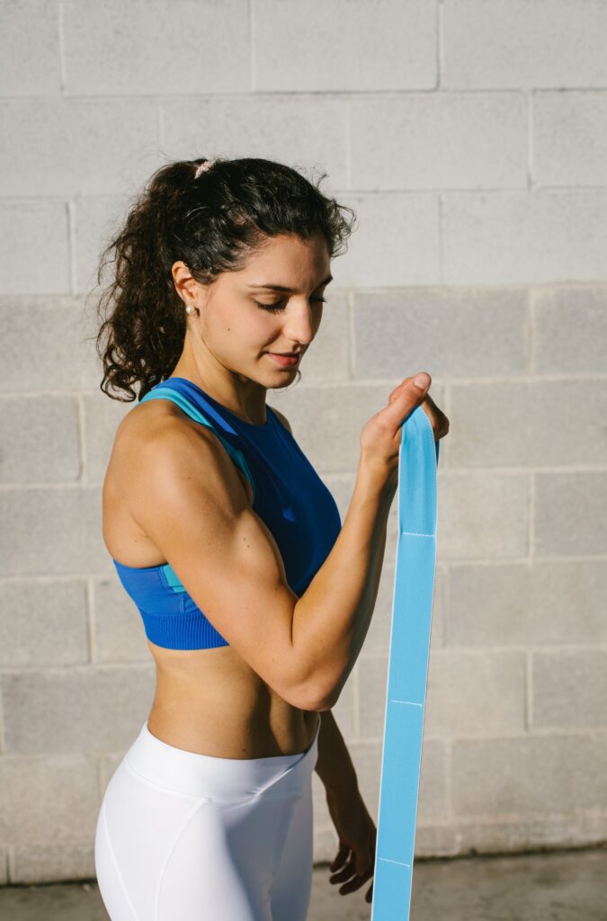 Weight Training with Resistance Band