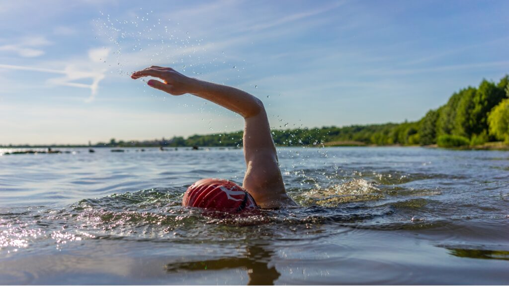 Open water swimming