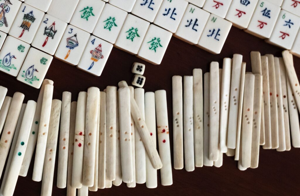 Riichi Point Sticks & Tiles