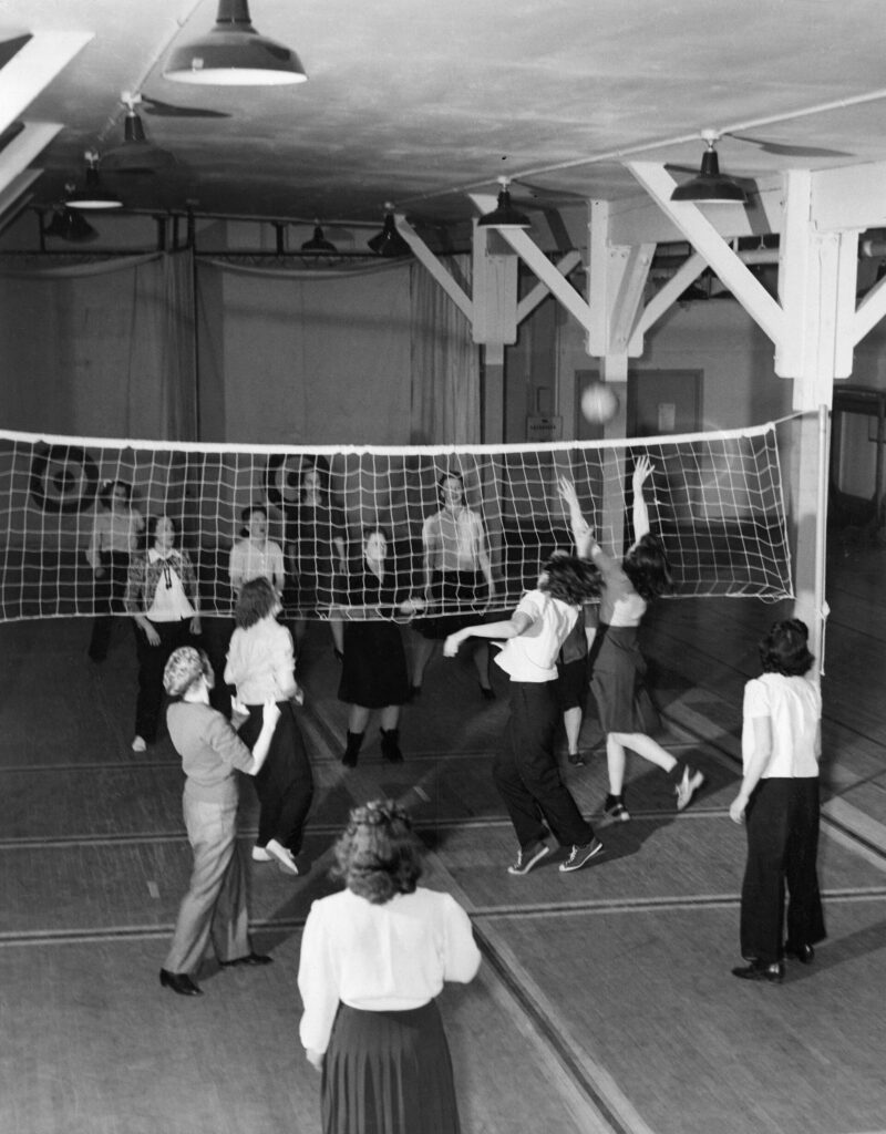 Volleyball Game 1943